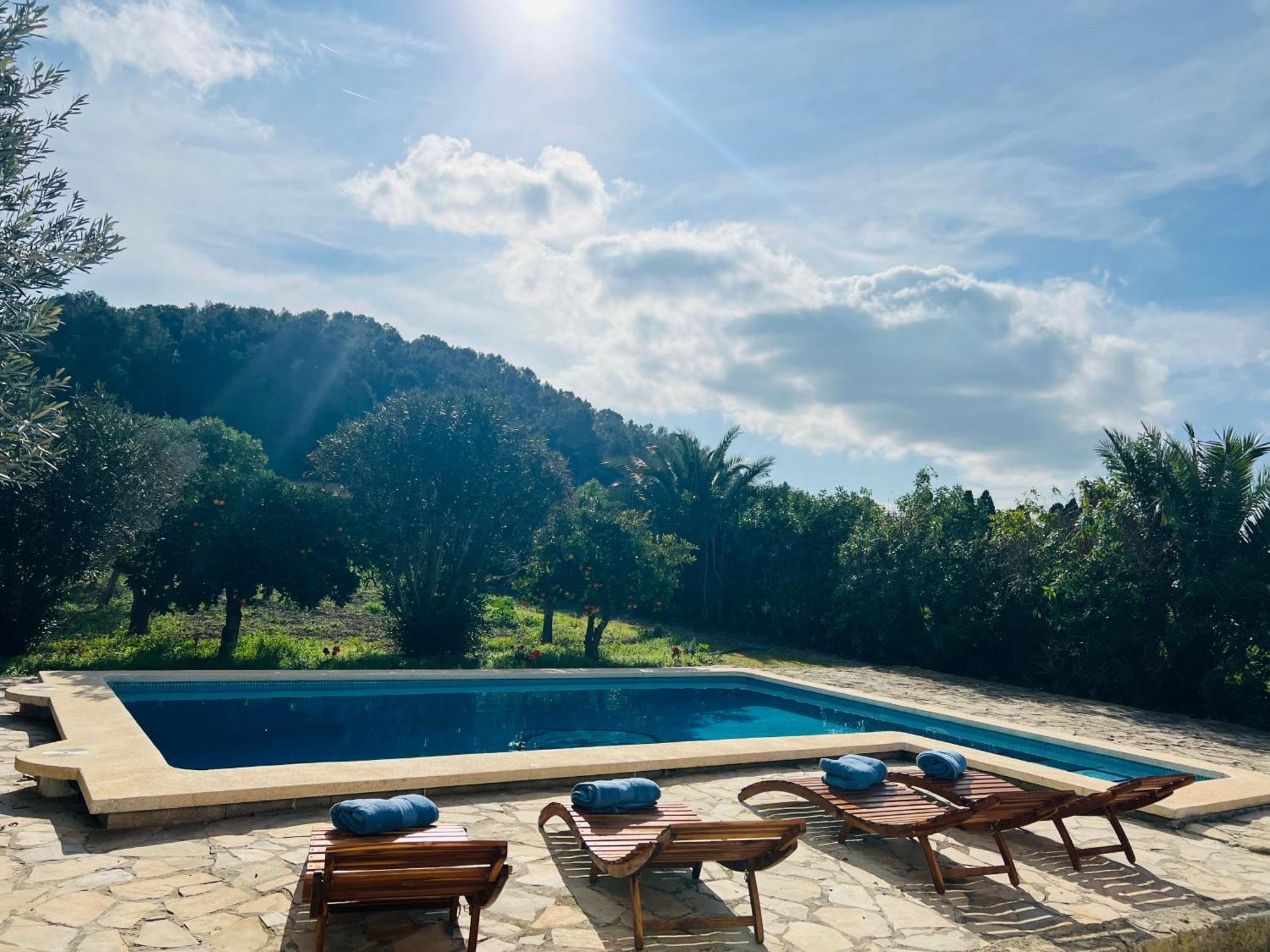 Es Puig Villa Santa Margalida Exteriör bild