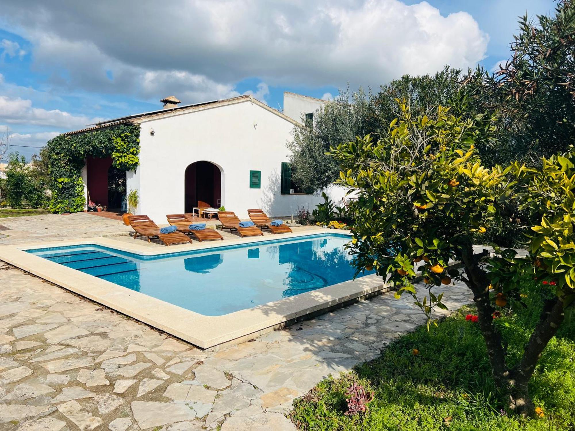 Es Puig Villa Santa Margalida Exteriör bild